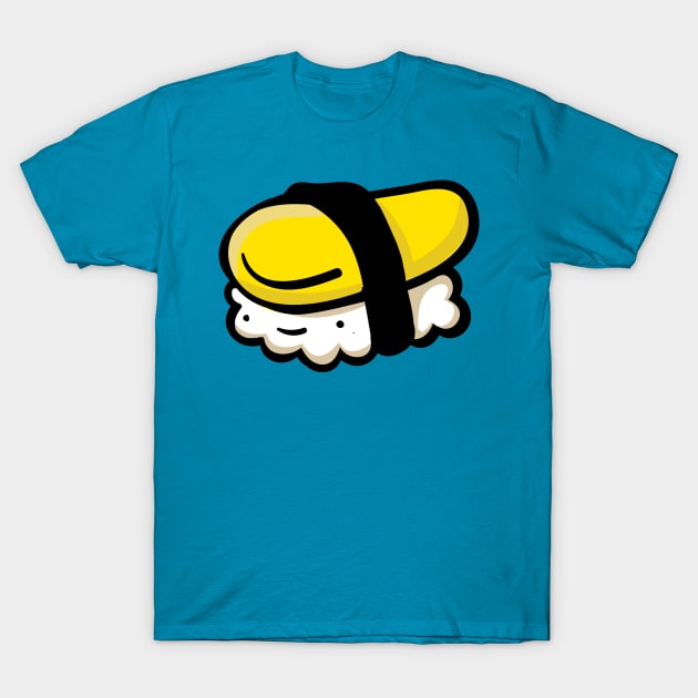 Yellow Sushi Dude T-Shirt by EmcgaugheyDesigns